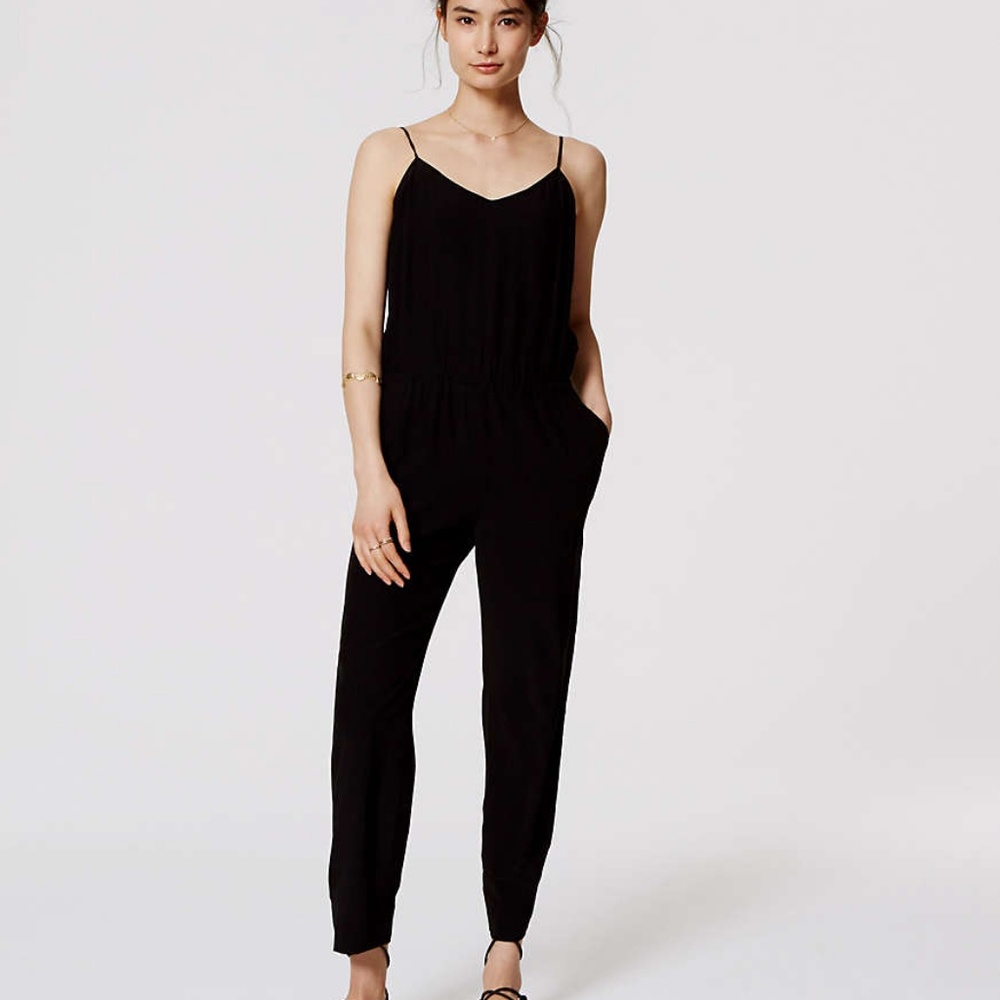 Black loft jumpsuit